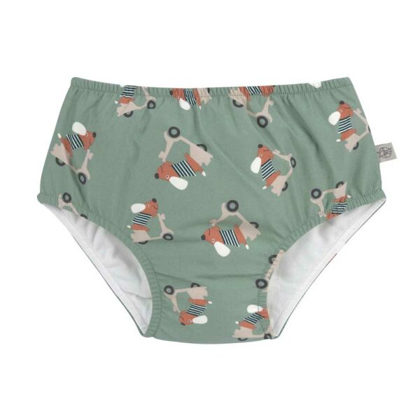 Maillot de bain couche anti-UV Scooter Dog