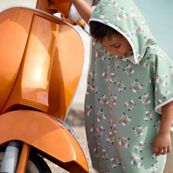 Scooter Dog UV Swim Poncho