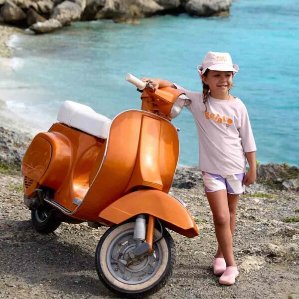 T-shirt mc anti-UV Kids Gelato (pink)