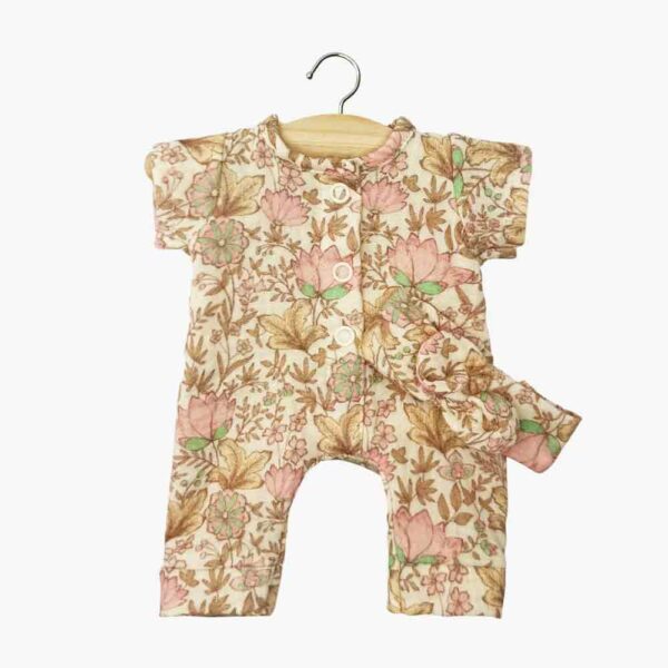 Babies - Lili jumpsuit and pink Indian headband