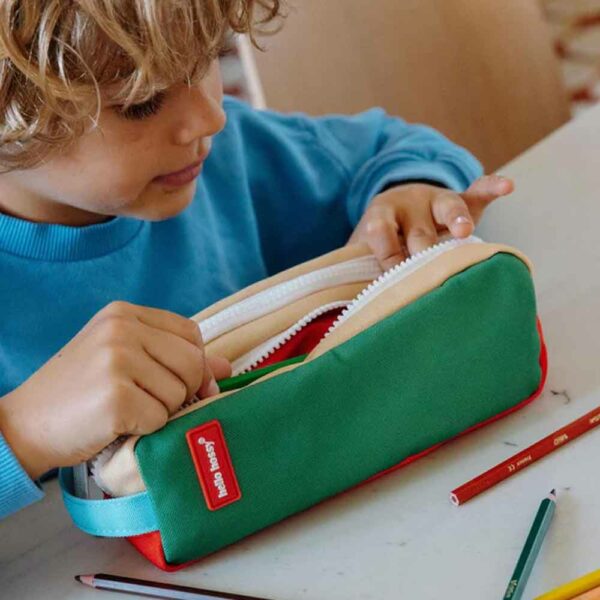 Trousse scolaire Hello Hossy Mini Green Lake