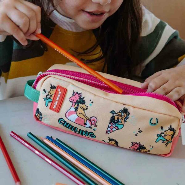 Trousse scolaire Hello Hossy Unicorn