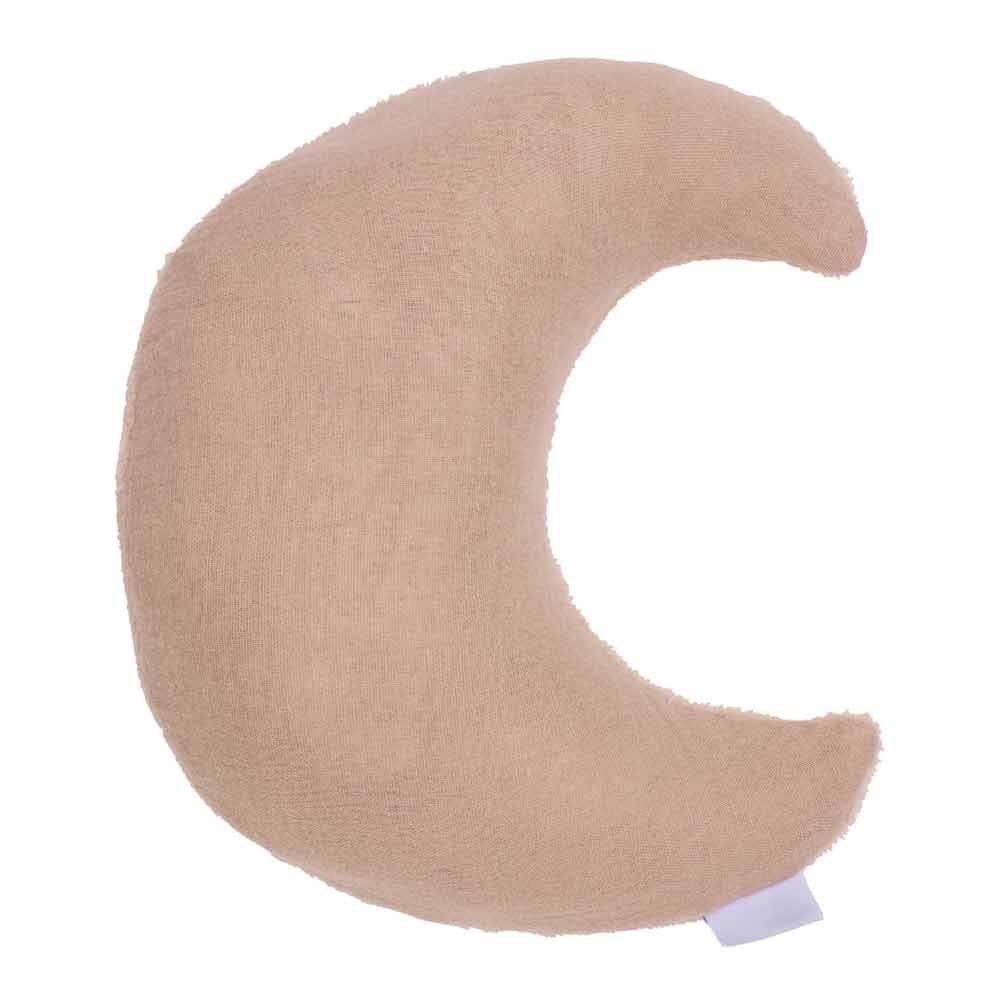 Bouillotte Lune bambou/gaze mocha