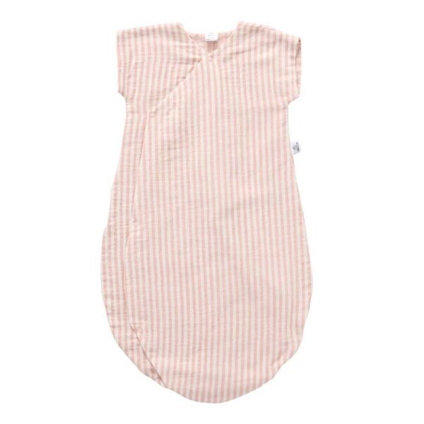 Gigoteuse été kimono rayé vieux rose