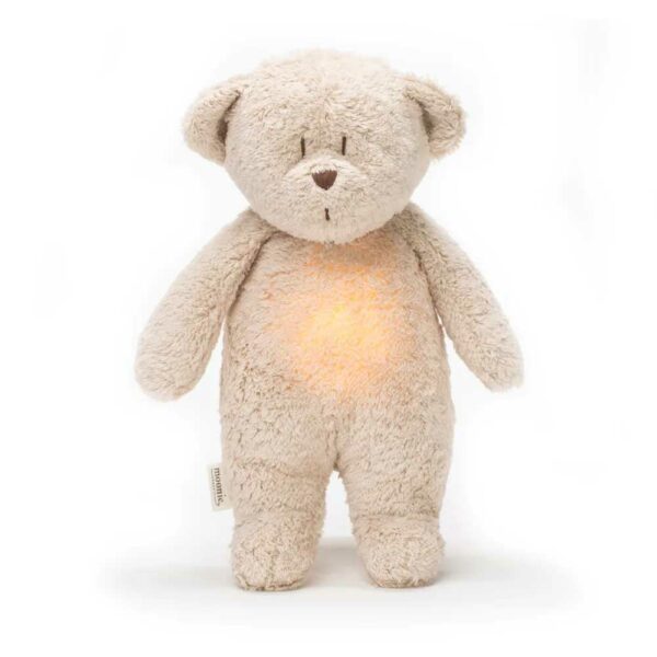 Moonie Bear with Sound and Light Organic Sand