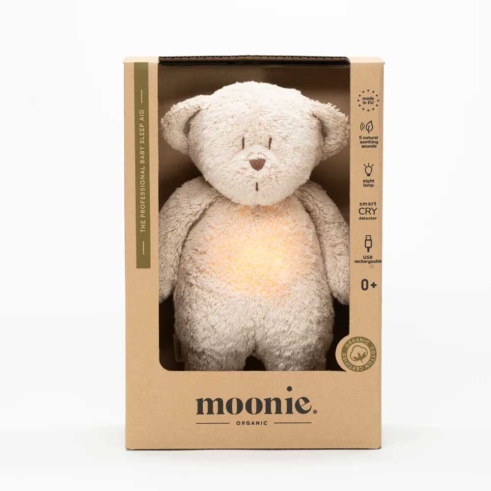 Moonie Bear with Sound and Light Organic Sand - Image 5