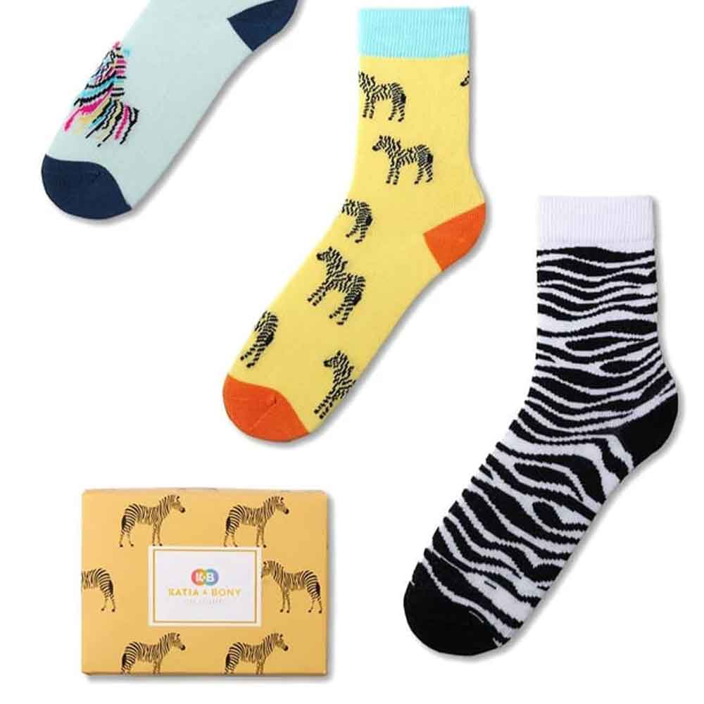 Zebra Sock Set