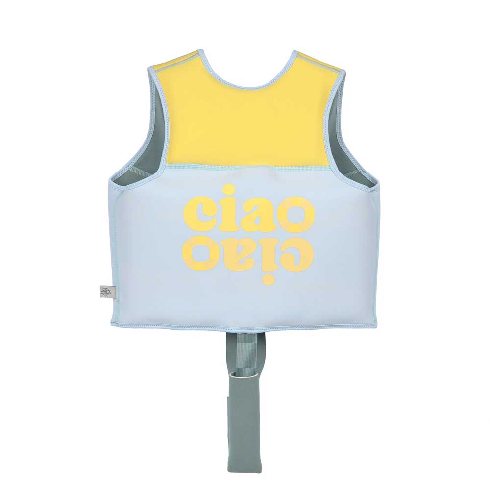 Swim Vest blue/yellow – Image 2
