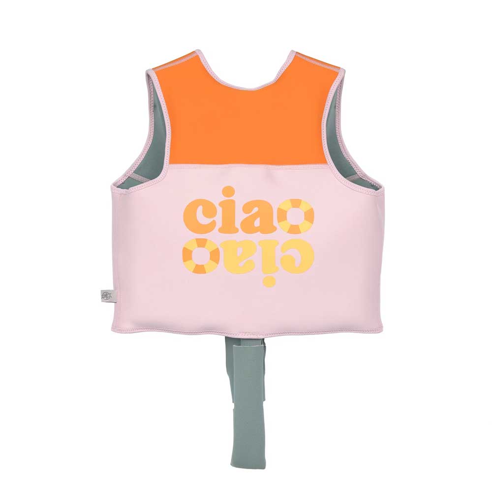 Swim Vest pink/orange – Image 2