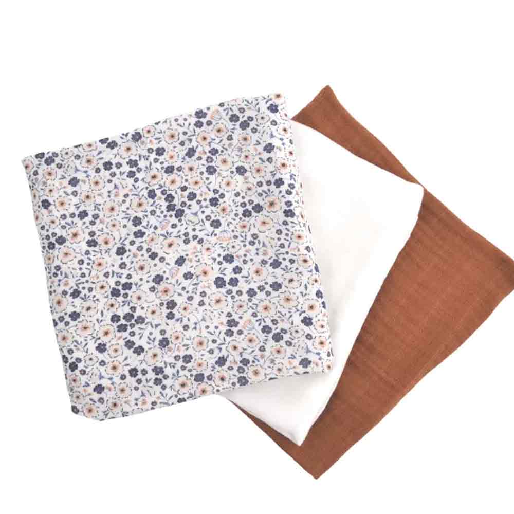Lot de 3 langes Billie 60x60cm – Image 4