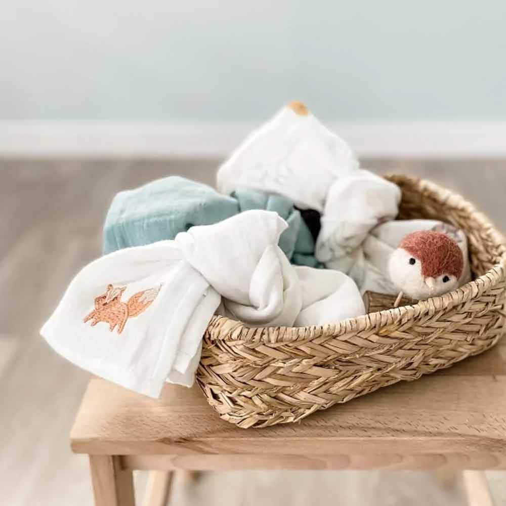 Lot de 3 langes Dream Forest 60x60cm – Image 3