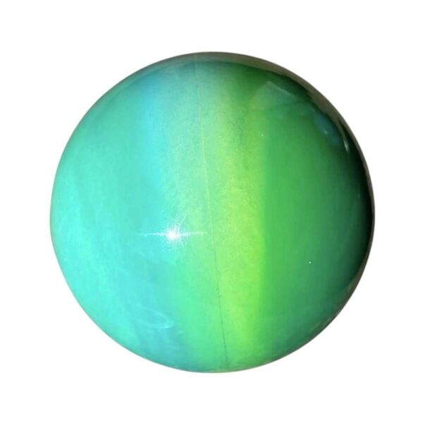 Ballon gum vert et jaune 15cm
