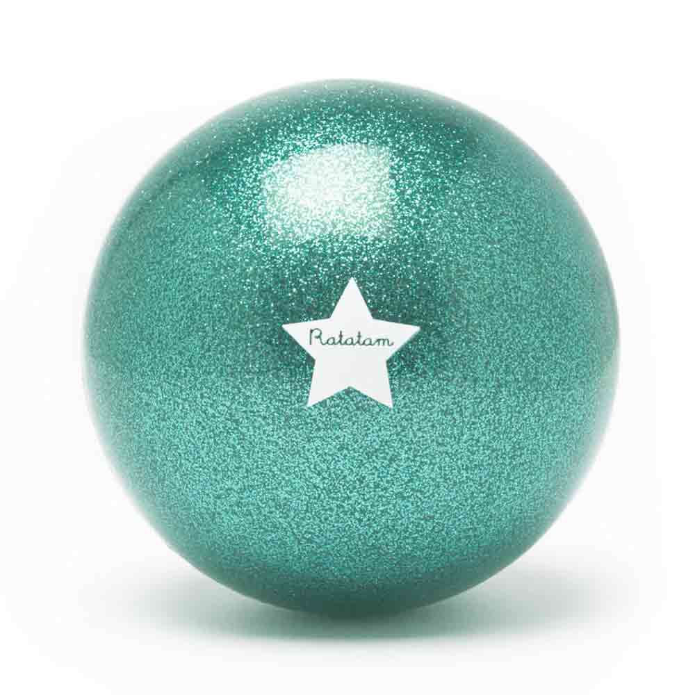 Ballon mouton pailleté vert – Image 3