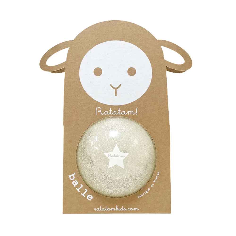 Silver summer sheep ball 10cm