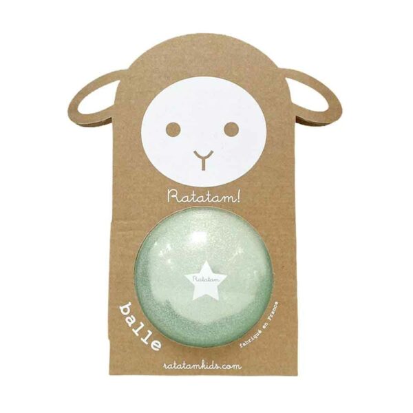 Balle mouton summer bleu 10cm