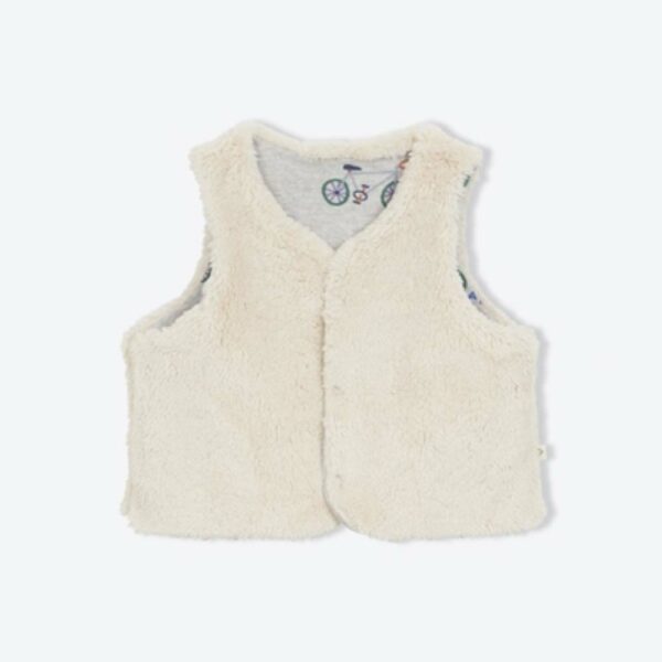 Baby Vest Bicycles Organic Sherpa