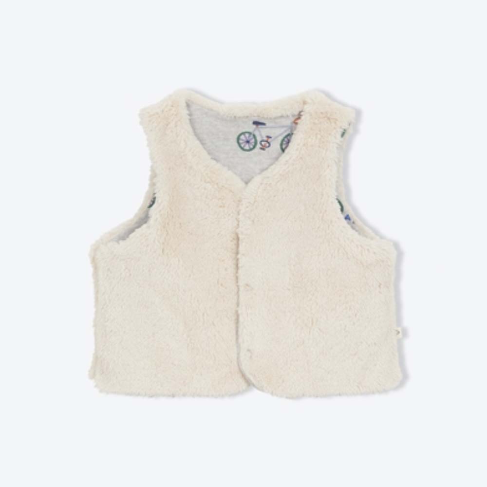 Baby Vest Bicycles Organic Sherpa - Image 2
