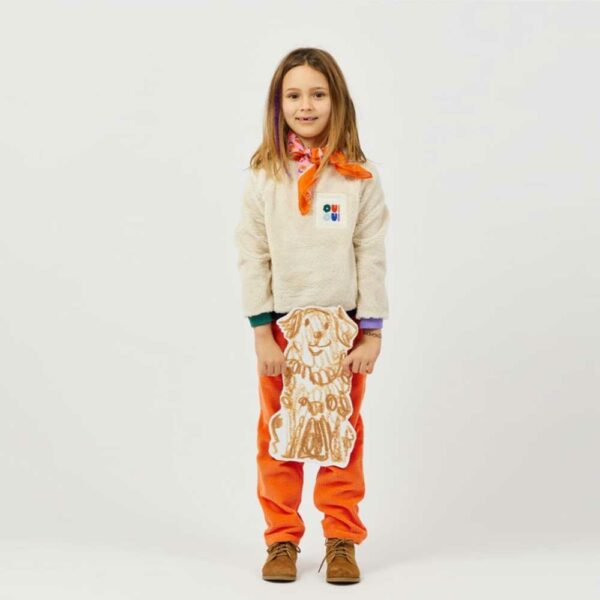 Tricolor Sherpa Sweatshirt