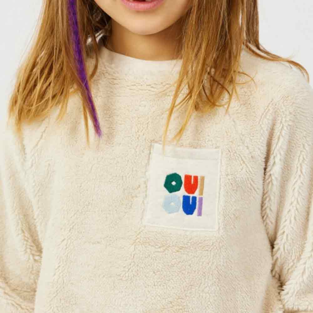 Tricolor Sherpa Sweatshirt - Image 3
