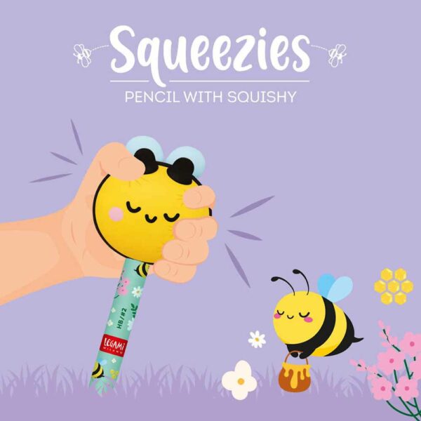 Pencil with Squishy Bee