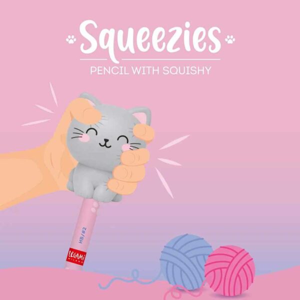 Pencil with Squishy Kitty