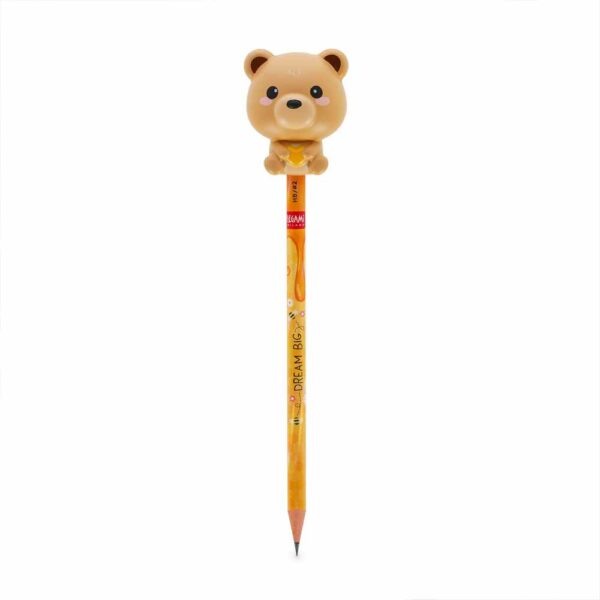 Pencil with Squishy Teddy Bear