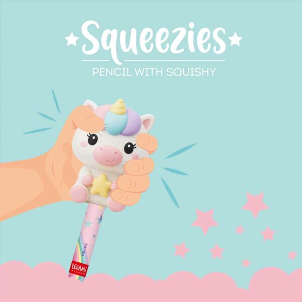 Pencil with Squishy Unicorn