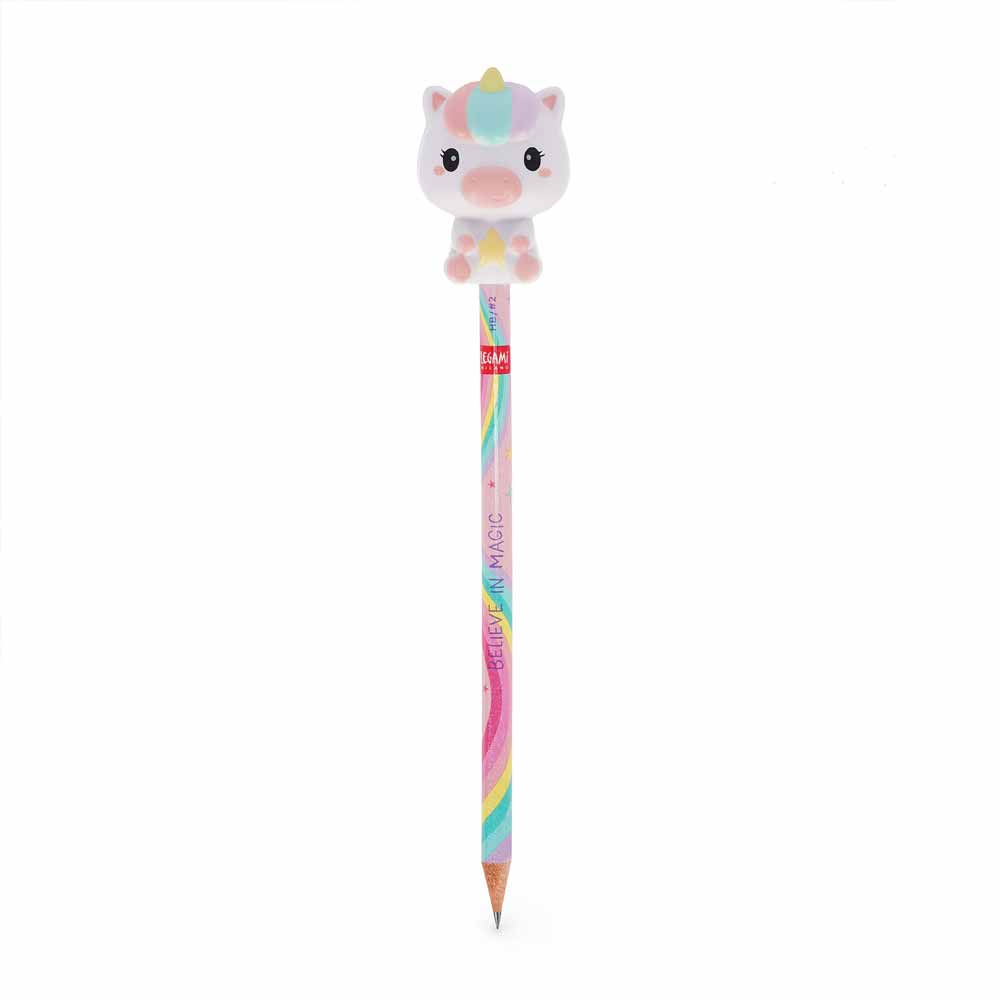 Pencil with Squishy Unicorn