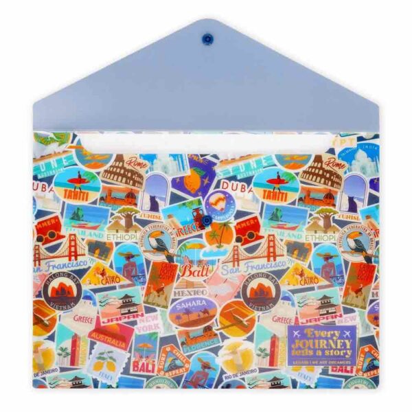 Fold & Order Travel Stickers