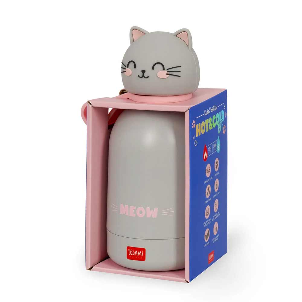 Kitty Insulated Water Bottle - Image 4