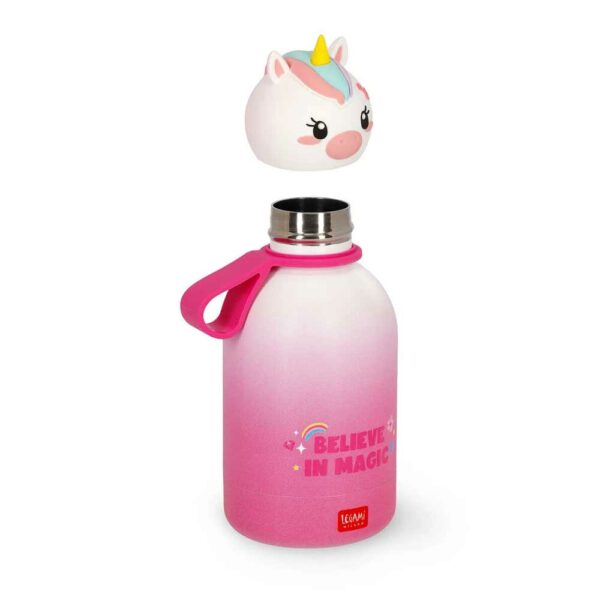 Unicorn insulated water bottle