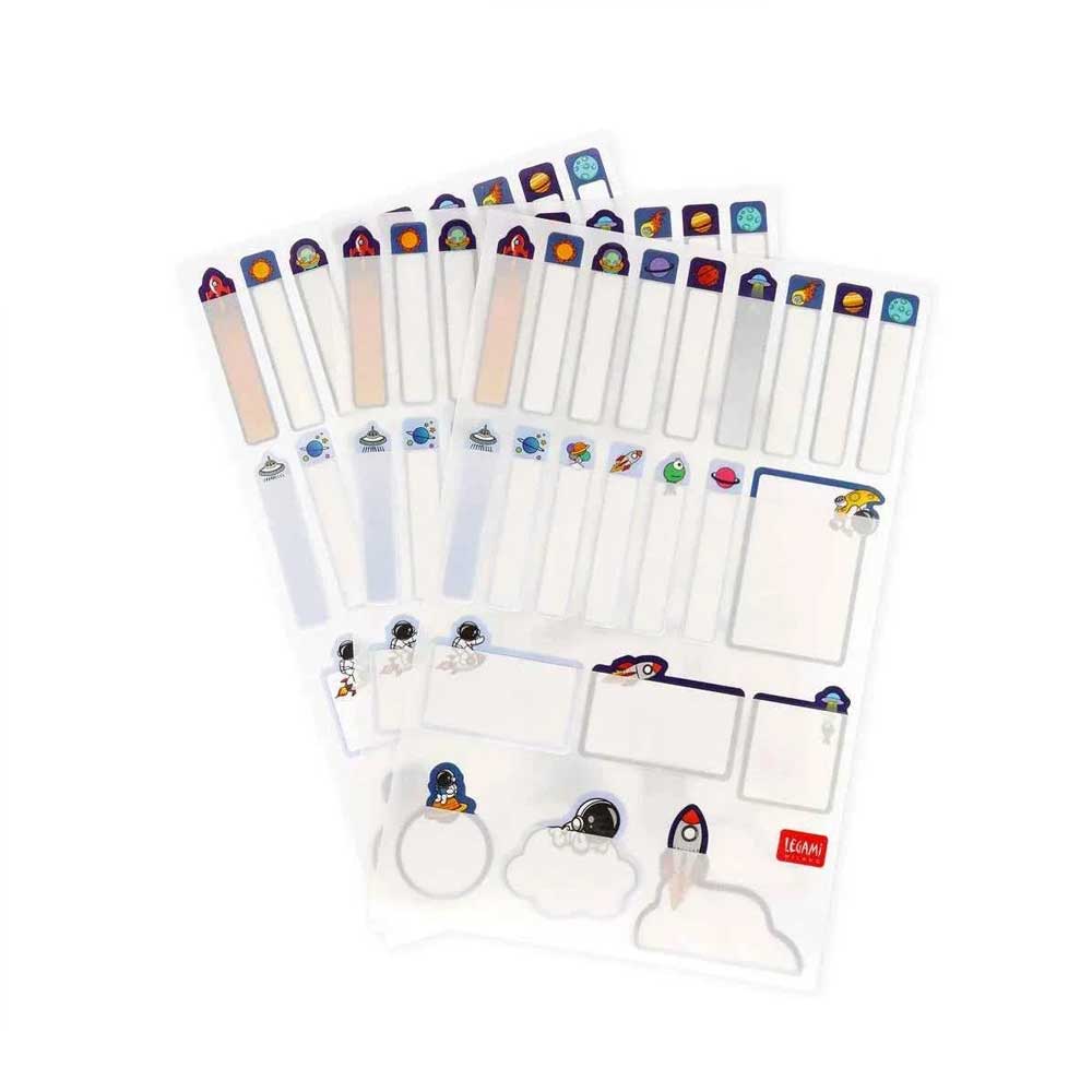 Set of 3 Stickers Sheet Space - Image 3