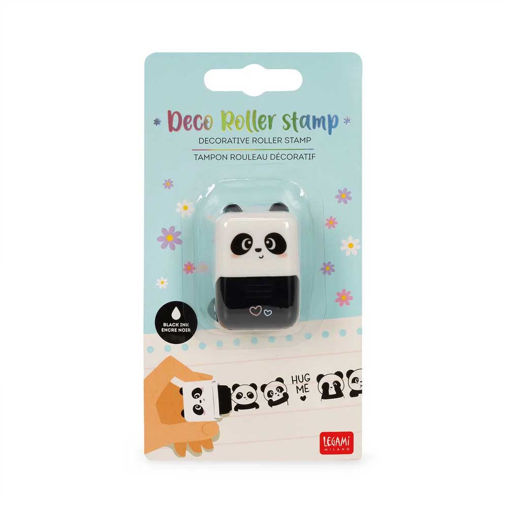 Tampon décoratif à rouleau Panda