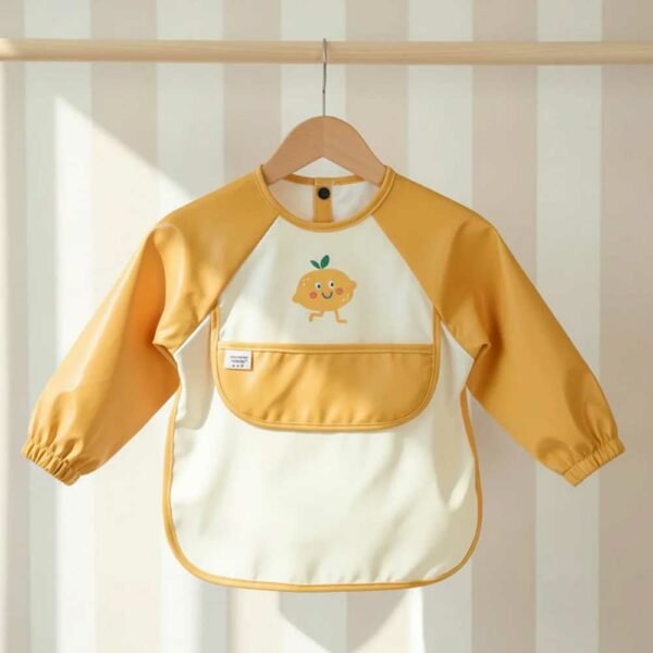 Maé the Yellow Apron Bib