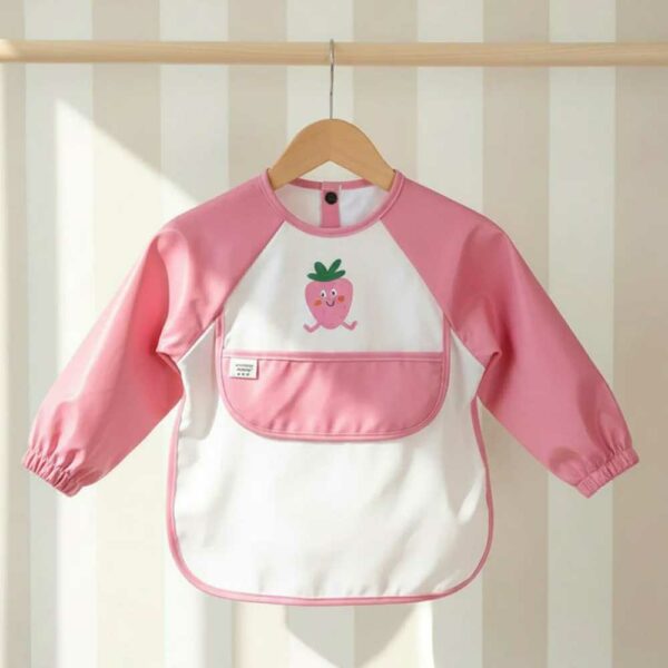 Maé the pink apron bib