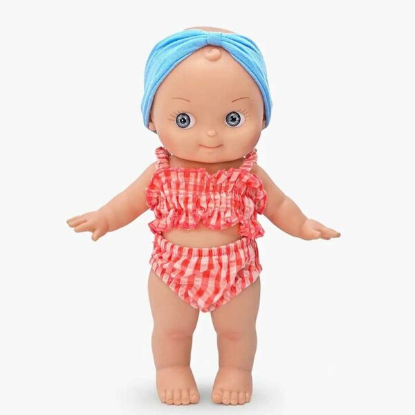 Mini Pancha Alice Beach Blue/Red