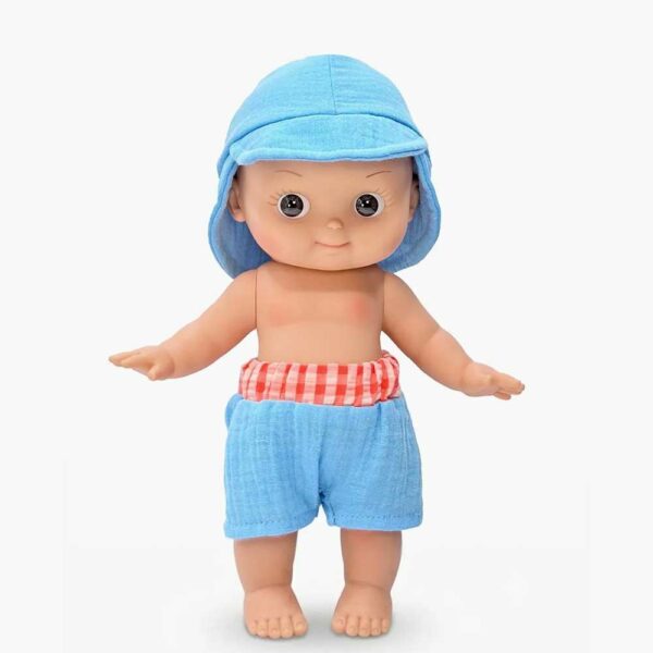 Mini Pancha Basile Beach Blue/Red