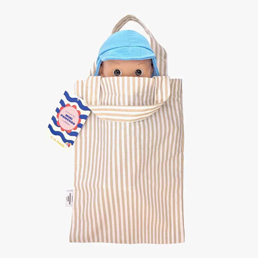 Mini Pancha Basile Beach Blue/Red - Image 3