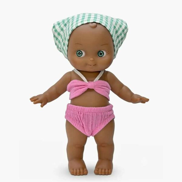 Mini Pancha Sloe Beach Pink/Green
