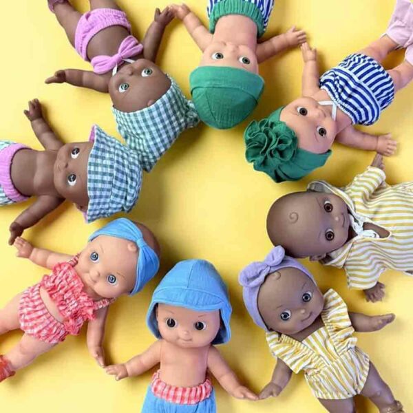 Mini Pancha Alice Beach Blue/Red