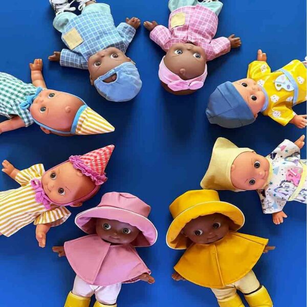Mini Pancha Maïa Schoolgirl Pink/White