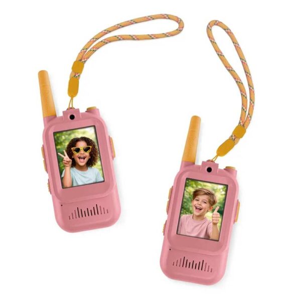 Pink video walkie talkie