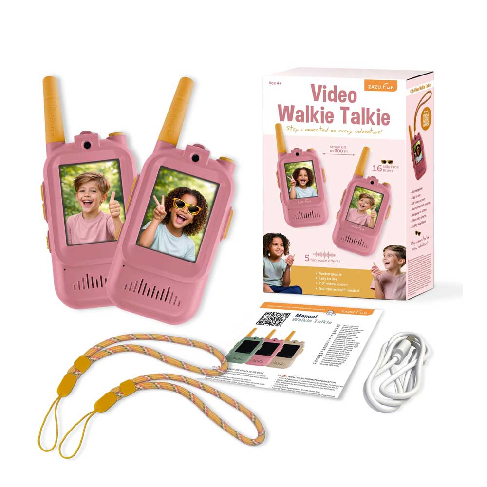Talkie-walkie vidéo rose – Image 4