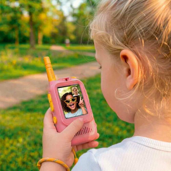 Pink video walkie talkie