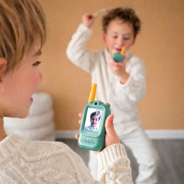 Green video walkie talkie