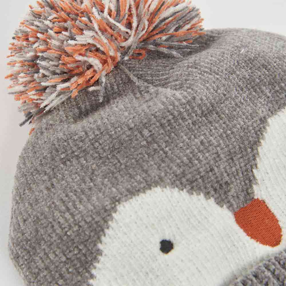 Penguin Knit Baby Hat - Image 2