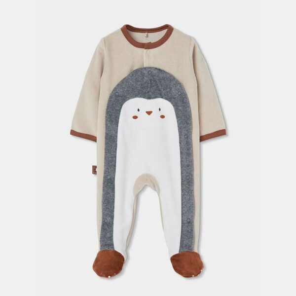 Penguin Velvet Onesie