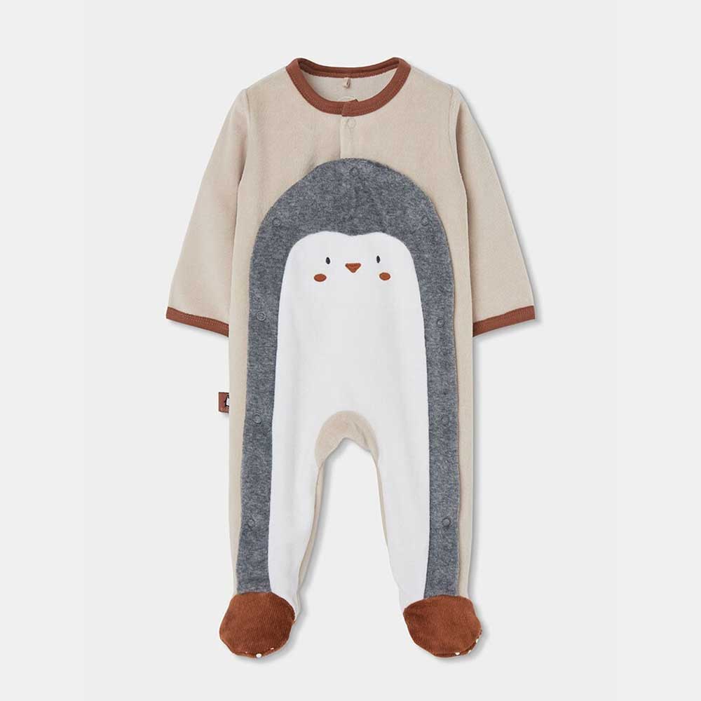 Penguin Velvet Onesie