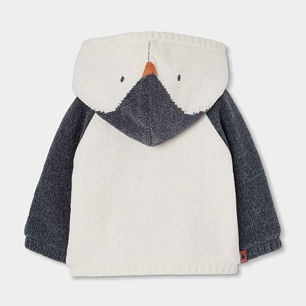 Jaquette velours à capuche Pingouin – Image 2