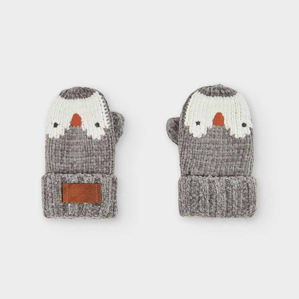 Moufles bébé Pingouin